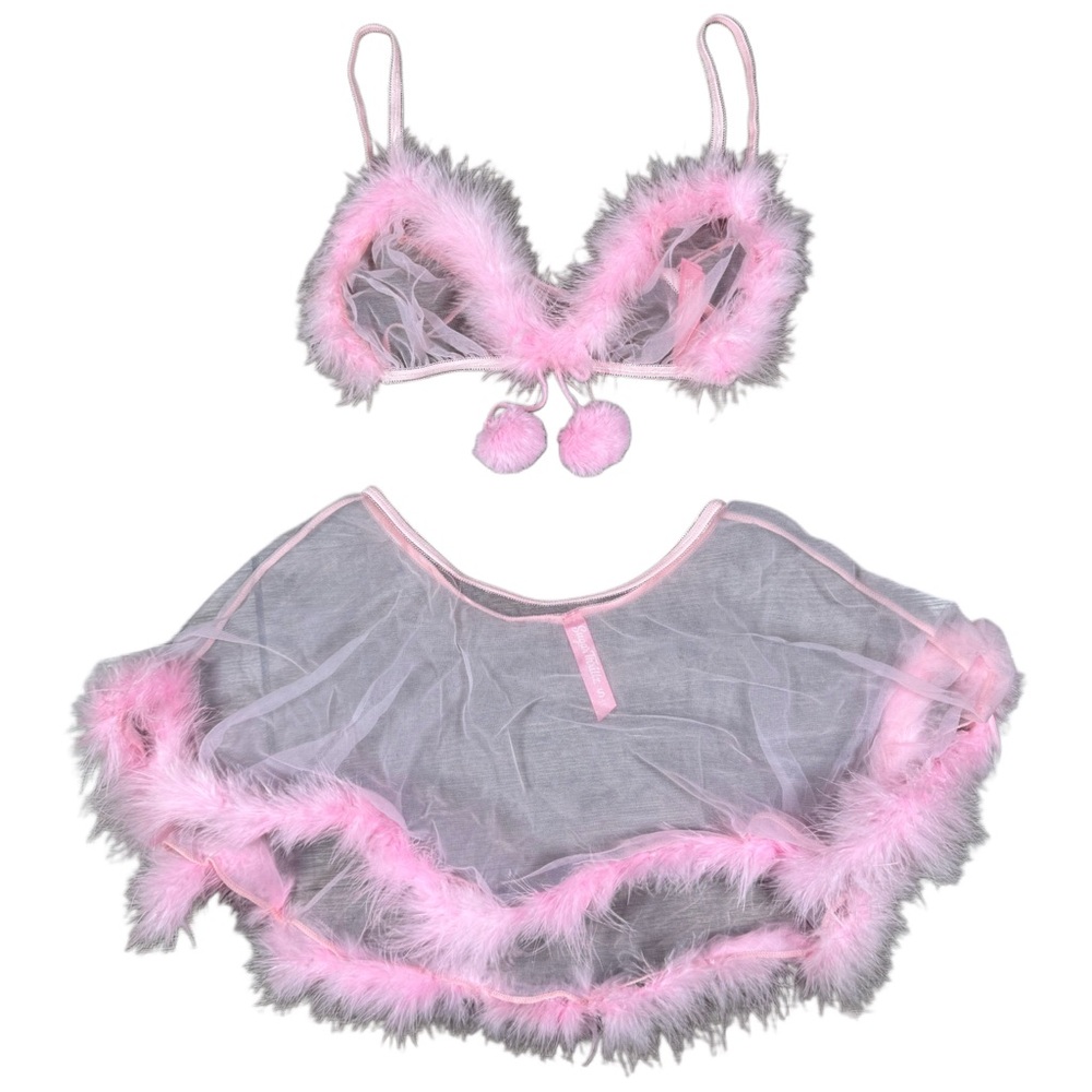 Pink Rave Feminine Intimate Set - Picture 2 of 7